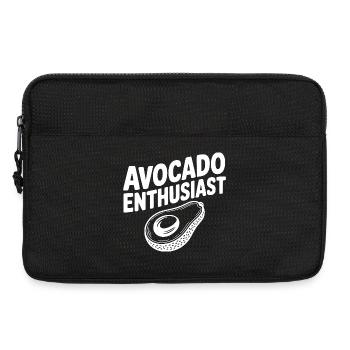 Avocado Enthusiast - Laptop bag 13" - black - Front