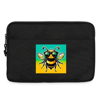 bee - Laptop bag 13" - black - Front