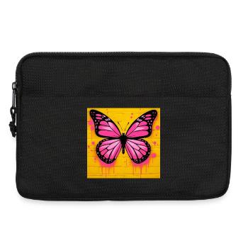 papillon - Sacoche pour ordinateur portable 13 pouces - noir - Devant