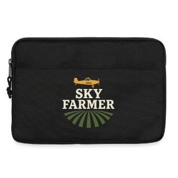 Cadeau de pilote d’agriculture de l’aviation rurale - Sacoche pour ordinateur portable 13 pouces - noir - Devant