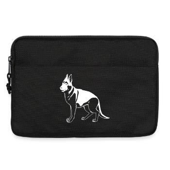 Sheepdog - Laptop bag 13" - black - Front