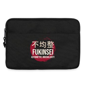 Cercle Asymétrie FUKINSEI - Sacoche pour ordinateur portable 13 pouces - noir - Devant