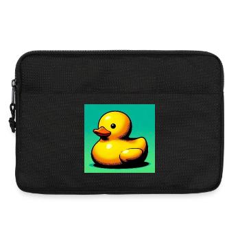 Caneton Canard Canard Canard - Sacoche pour ordinateur portable 13 pouces - noir - Devant