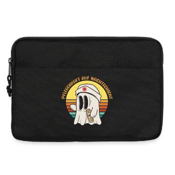 Pflegerin Geschenke Pflege Lustig Krankenpflegerin - Laptoptasche 13" - Schwarz - Vorne