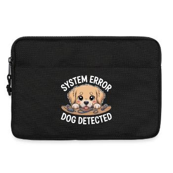 Cute Labrador Funny Dog Troublemaker - Laptop bag 13" - black - Front