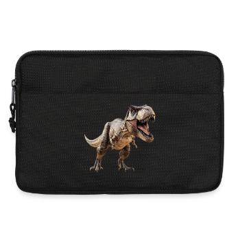 T-Rex Dino Dinosaure - Sacoche pour ordinateur portable 13 pouces - noir - Devant