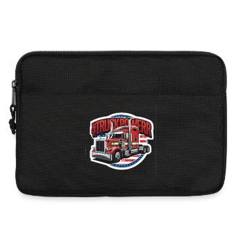 TruckPower Truck Sticker US Flag - Laptop bag 13" - black - Front