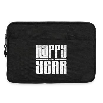 Silvester Happy New Year - Laptoptasche 13" - Schwarz - Vorne