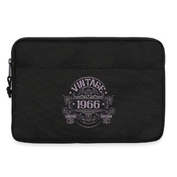 60. Geburtstag Vintage Jahr 1966 Limited Edition - Laptoptasche 13" - Schwarz - Vorne