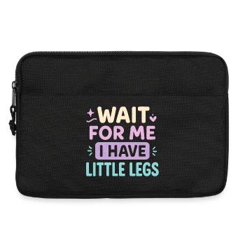 Cute Saying Humor Meme Funny Gift Idea - Laptop bag 13" - black - Front