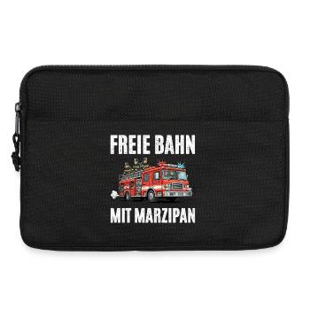 Clear path for fire brigade - Laptop bag 13" - black - Front
