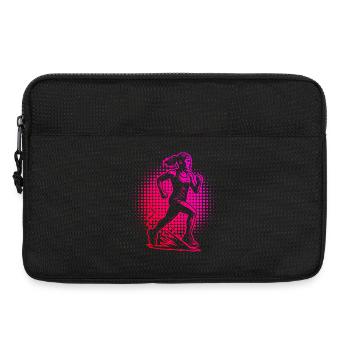 Motif récurrent qui fonctionne immédiatement - Sacoche pour ordinateur portable 13 pouces - noir - Devant
