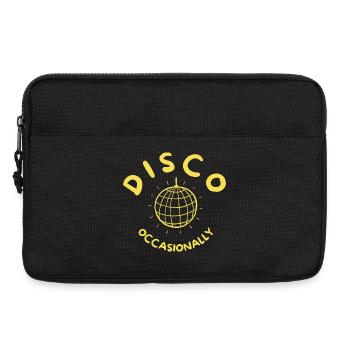 Disco Occasionally - Together Together Retroyellow - Laptop bag 13" - black - Front