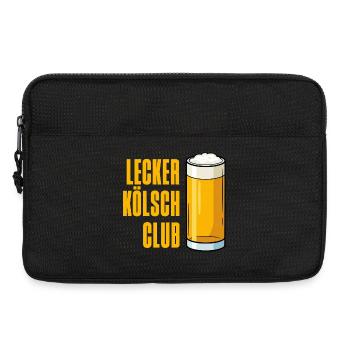 Délicieuse fête costumée du Kölsch Club - Sacoche pour ordinateur portable 13 pouces - noir - Devant
