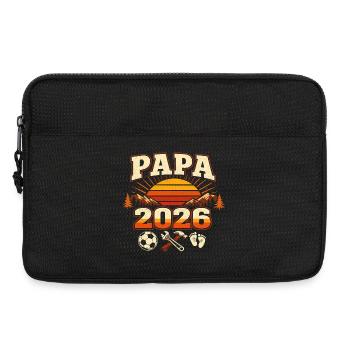 Dad 2026 Loading Gift Expectant Dad - Laptop bag 13" - black - Front