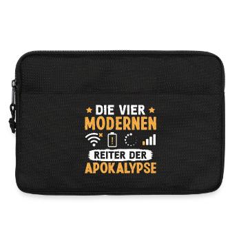 Nerd DIE VIER REITER DER MODERNEN APOKALYPSE - Laptoptasche 13" - Schwarz - Vorne