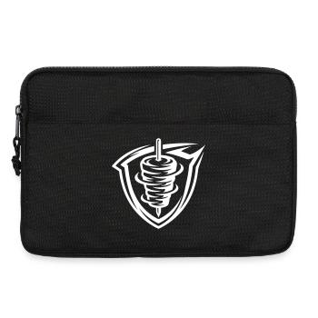 Kebab symbol - Laptop bag 13" - black - Front