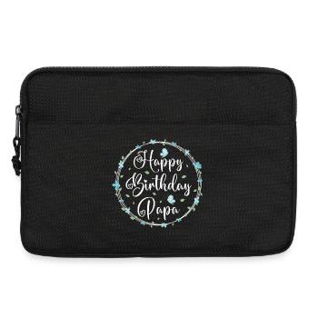 Happy Birthday Dad - Laptop bag 13" - black - Front