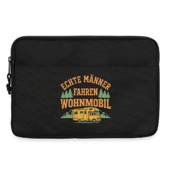 Wohnmobil Humor Shirt für Camper Männer - Laptoptasche 13" - Schwarz - Vorne