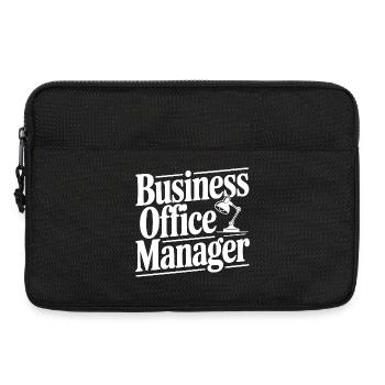 Business Office Manager - Laptop bag 13" - black - Front