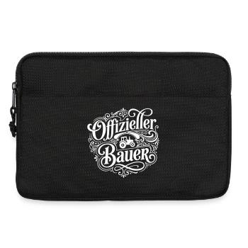 Offizieller Bauer Spruch - Laptoptasche 13" - Schwarz - Vorne