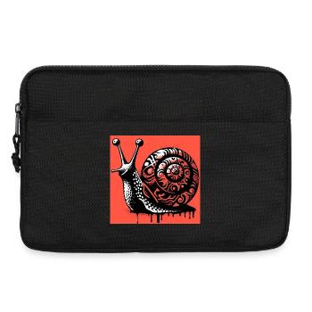 Escargot - Sacoche pour ordinateur portable 13 pouces - noir - Devant