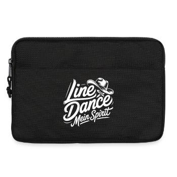 Line Dance Spirit - Laptoptasche 13" - Schwarz - Vorne