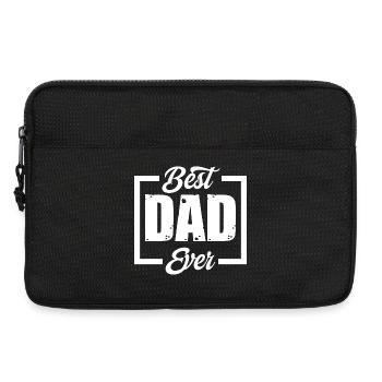 Der Beste Papa Aller Zeiten Stolze Tochter - Laptoptasche 13" - Schwarz - Vorne