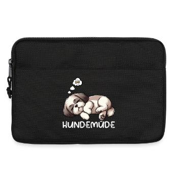 Hundemüde Shih tzu Shih tzus Shih tzu Besitzer  - Laptoptasche 13" - Schwarz - Vorne