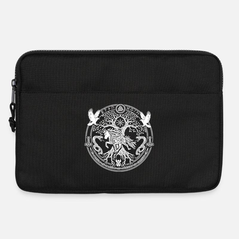 Nordisches Islandpferd - Laptoptasche 13" - Schwarz