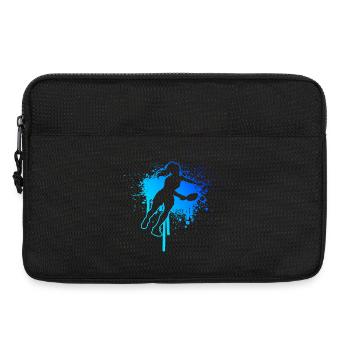 Pickleball Turnier für Pickleballspielerinnen Fans - Laptoptasche 13" - Schwarz - Vorne