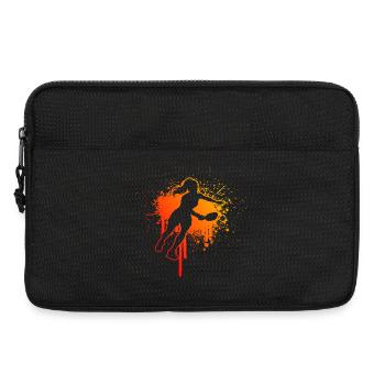 Pickleball Community Geschenkidee für den Vatertag - Laptoptasche 13" - Schwarz - Vorne