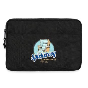 Spiekeroog Ostfriesland Deutschland Insel Nordsee - Laptoptasche 13" - Schwarz - Vorne