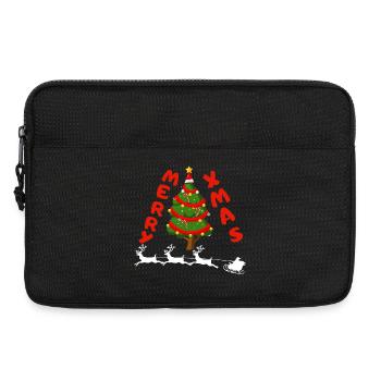 Christmas - Laptoptasche 13" - Schwarz - Vorne