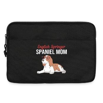 Chien Springer Spaniel - Sacoche pour ordinateur portable 13 pouces - noir - Devant