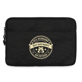 ACL-Kreuzband-Operation | Humorchirurgie - Laptoptasche 13" - Schwarz - Vorne