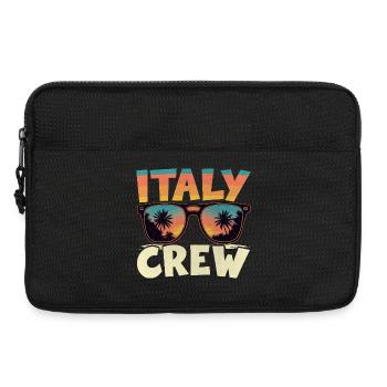 Italien Crew - Laptoptasche 13" - Schwarz - Vorne