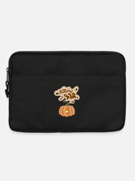 Autumn Pumpkin Flair - Laptop bag 13" - black