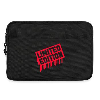 Limitierte Edition Stempel - Laptoptasche 13" - Schwarz - Vorne
