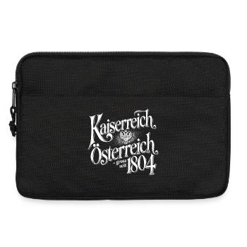 Kaiserreich Österreich, weiss - Laptoptasche 13" - Schwarz - Vorne