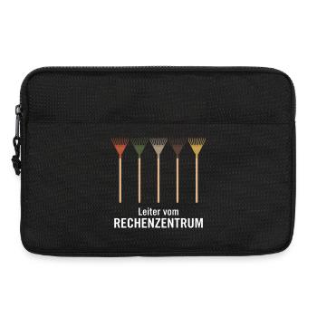 Leiter vom Rechenzentrum Gartenoutfit Gartenarbeit - Laptoptasche 13" - Schwarz - Vorne