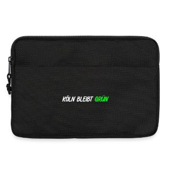 Koeln_bleibt_gruen_ - Laptop bag 13" - black - Front