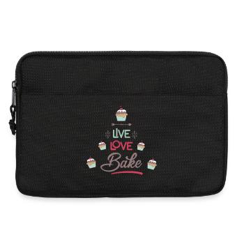 to bake - Laptop bag 13" - black - Front