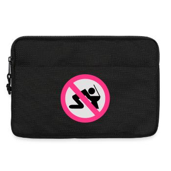 2541614 14674868 alcohol - Laptop bag 13" - black - Front
