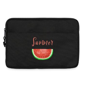 Summer Time Wassermelone - Melone - Sommer - Laptoptasche 13" - Schwarz - Vorne