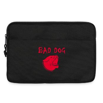 Chien méchant - Sacoche pour ordinateur portable 13 pouces - noir - Devant