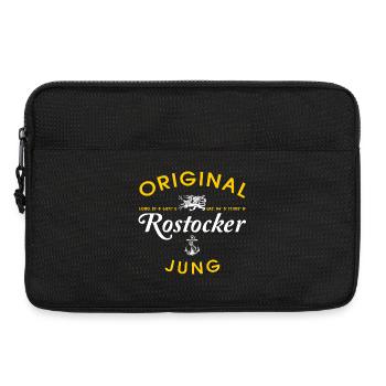Original Rostocker Jung - Laptoptasche 13" - Schwarz - Vorne