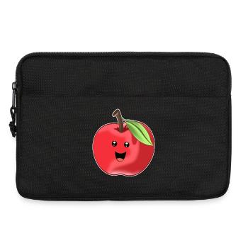 Délicieuse pomme sucrée - design - Sacoche pour ordinateur portable 13 pouces - noir - Devant