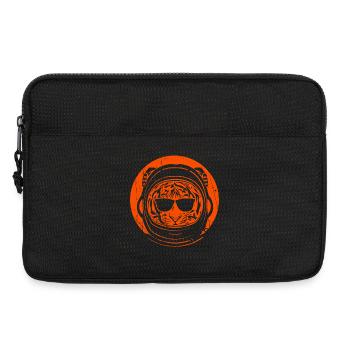 Tiger-Astronaut - Laptoptasche 13" - Schwarz - Vorne