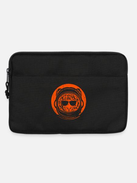 Tiger-Astronaut - Laptoptasche 13" - Schwarz
